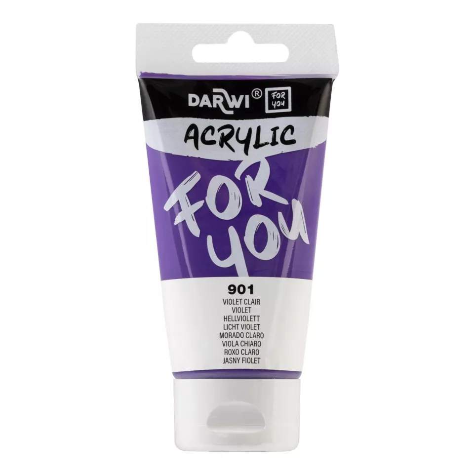 DFY Acryl licht violet 75ml-/ St.
