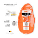 DFY Acryl Pyrrolo vermiljoen 75ml-/ St.