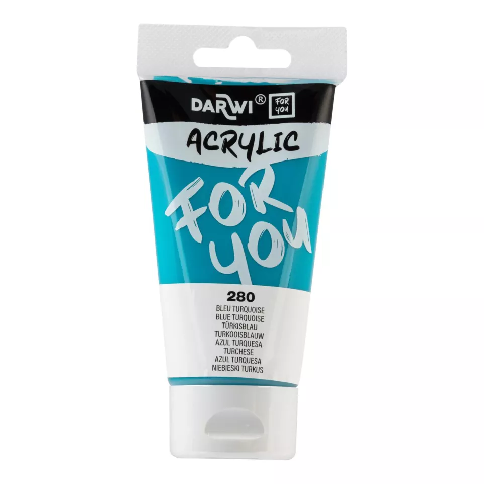 DFY Acrylic Turquoise Blue 75ml-/ Pc.