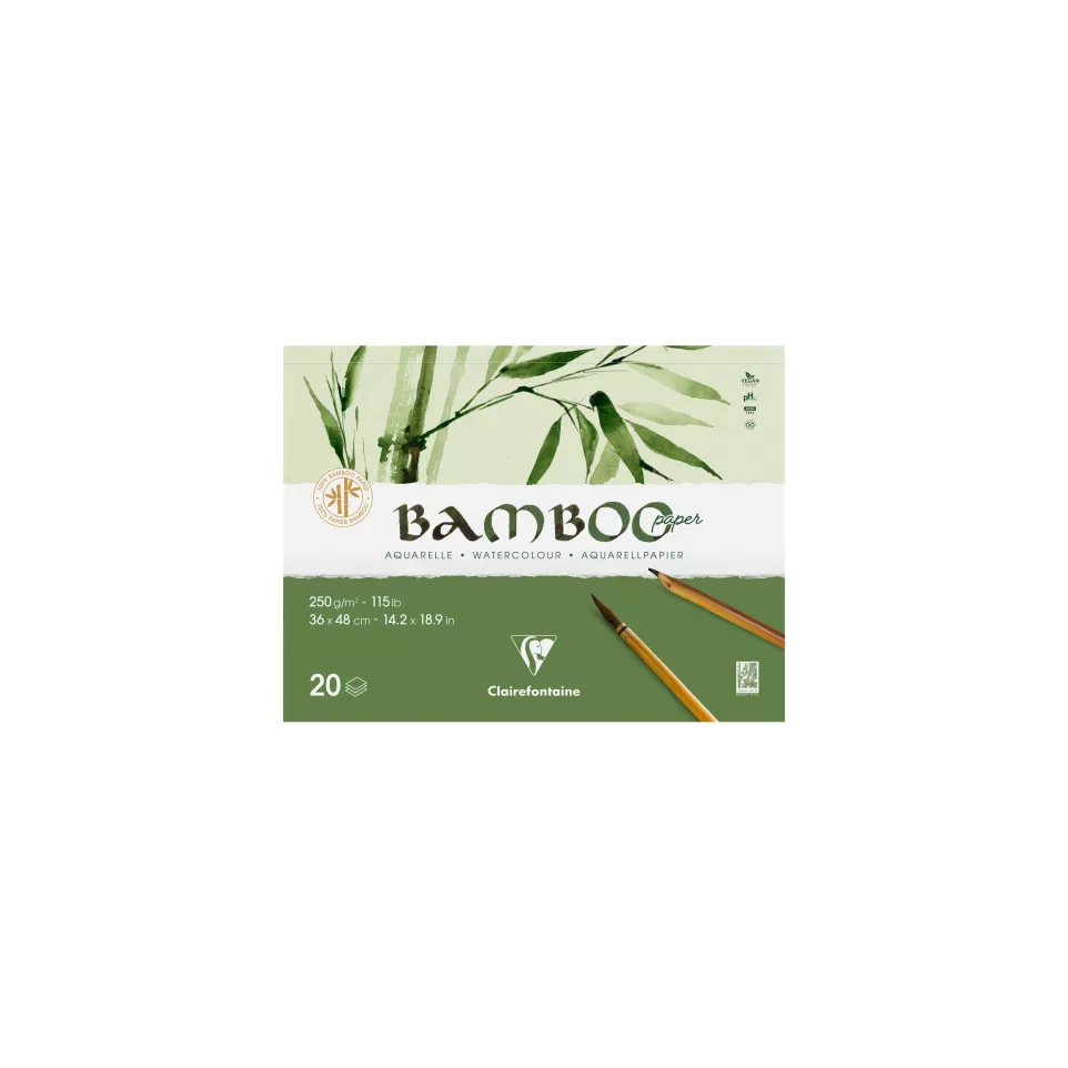 Bamboo Glued Pad 36x48cm 250g 20...