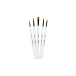 DFY Set of 5 thin brushes-/ Pc.