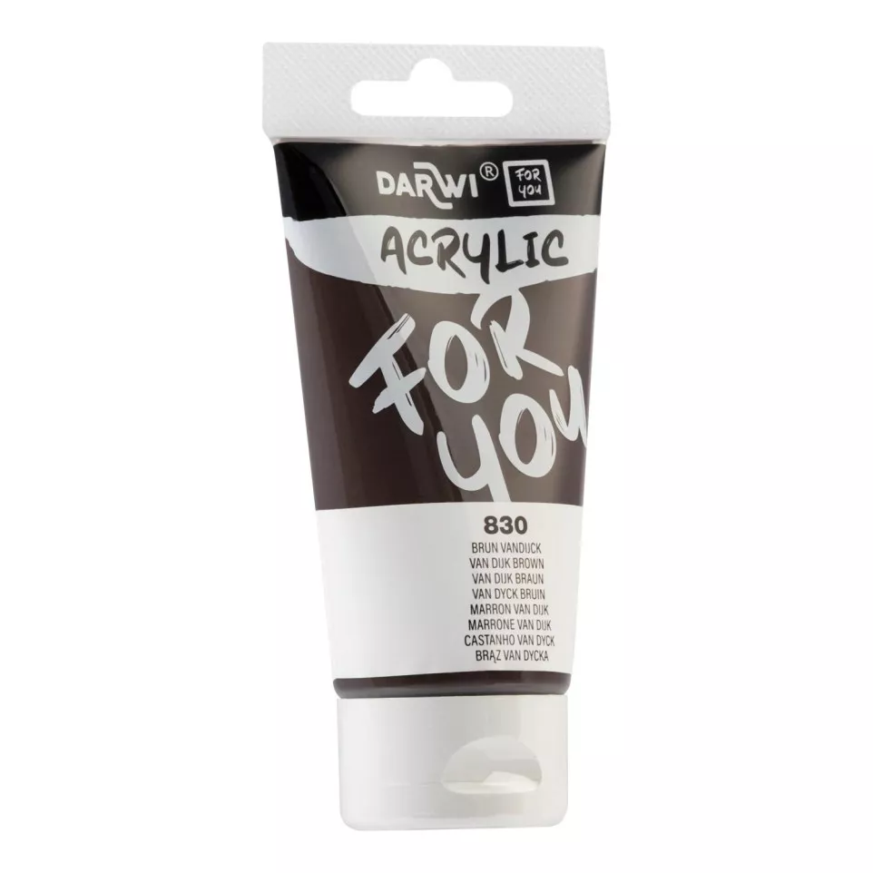 DFY Acrylic Brown Vandijck 75ml-/ Pc.