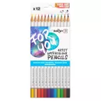 DFY 12 crayons coule-urs aquarellables/ Pce