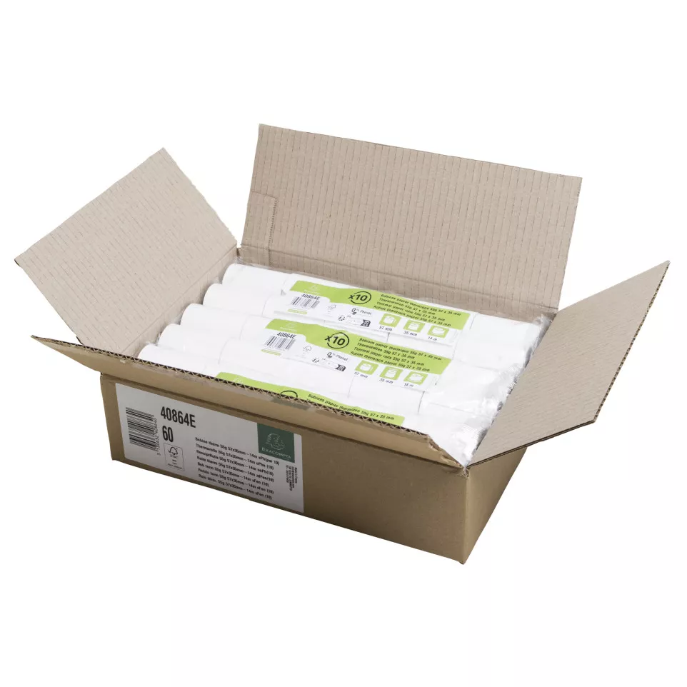 Bobine pour tickets de carte bancaire...