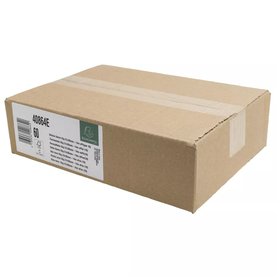 Exacompta Thermal Receipt Rolls 55gsm...