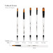 Darwi For You set de 5 pinceaux moyens/ Pce