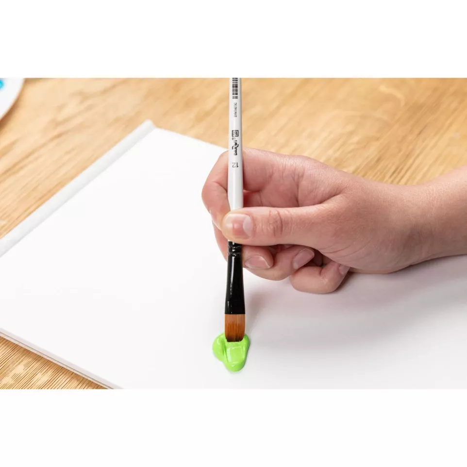 DFY Plat penseel 9,50mm T 8-/ St.