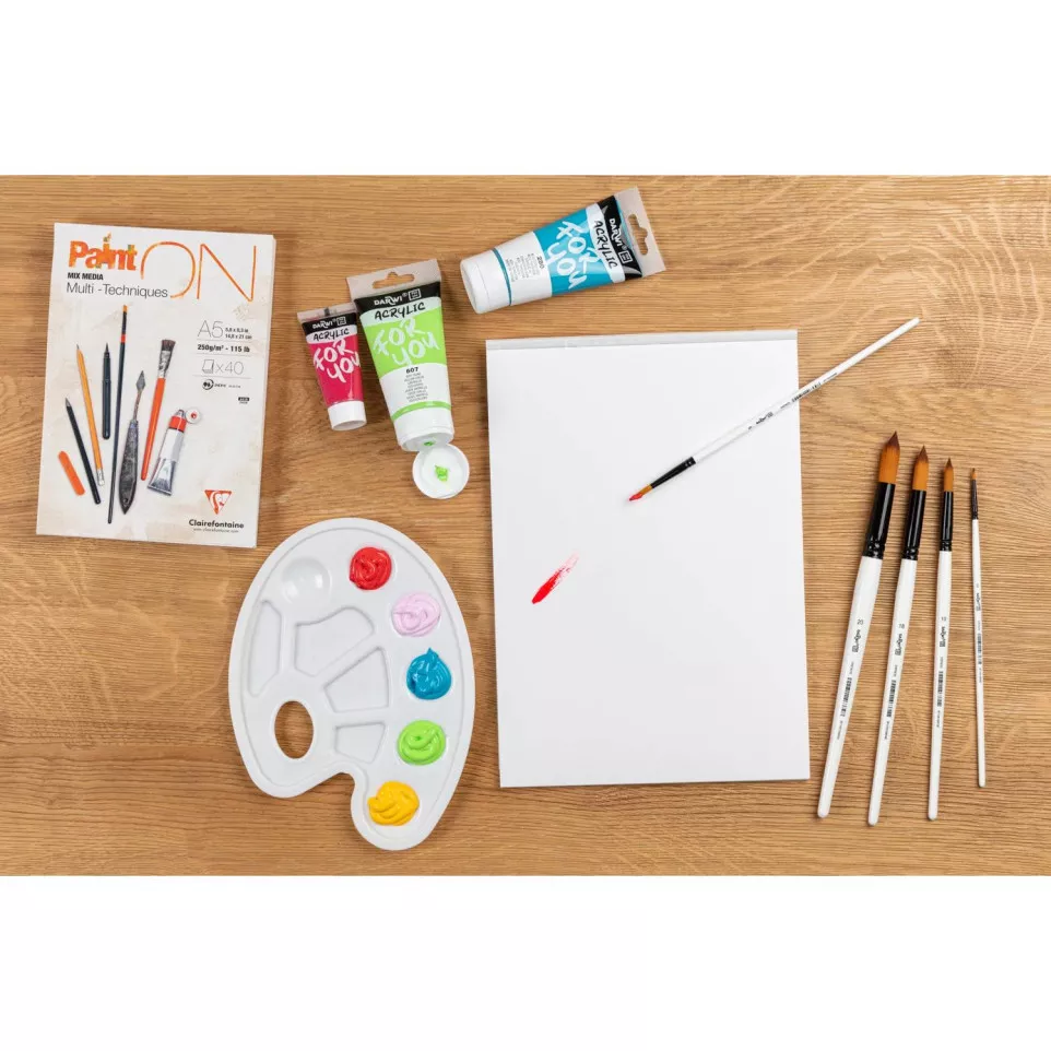 DFY Filbert brush 16,5 mm S 16-/ Pc.