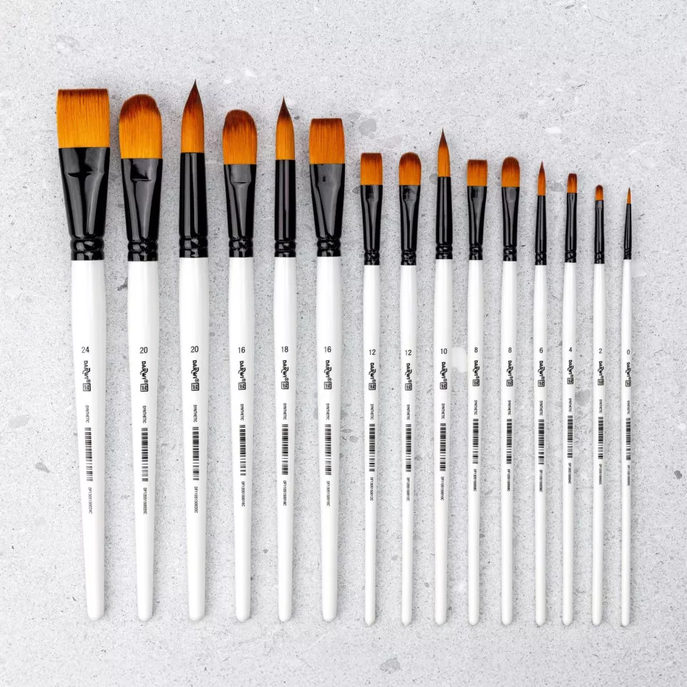 DFY Filbert brush 16,5 mm S 16-/ Pc.