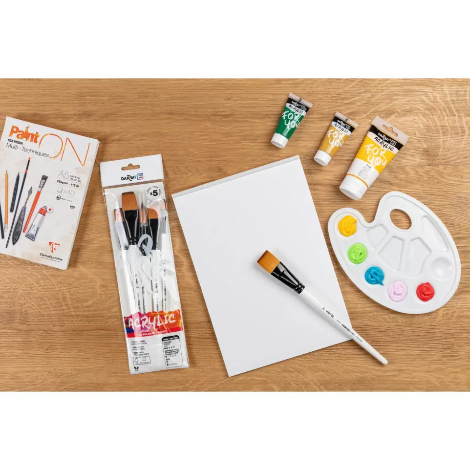 DFY Filbert brush 9 mm S 8-/ Pc.