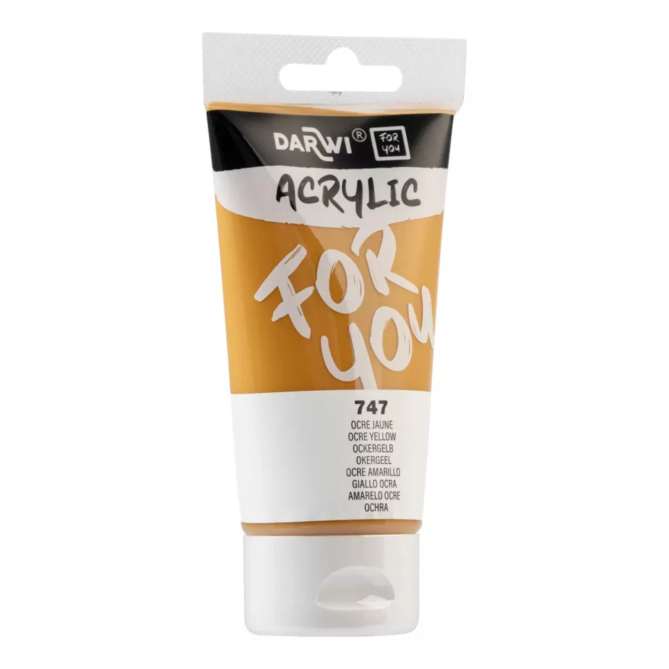 DFY Acryl okergeel 75ml-/ St.