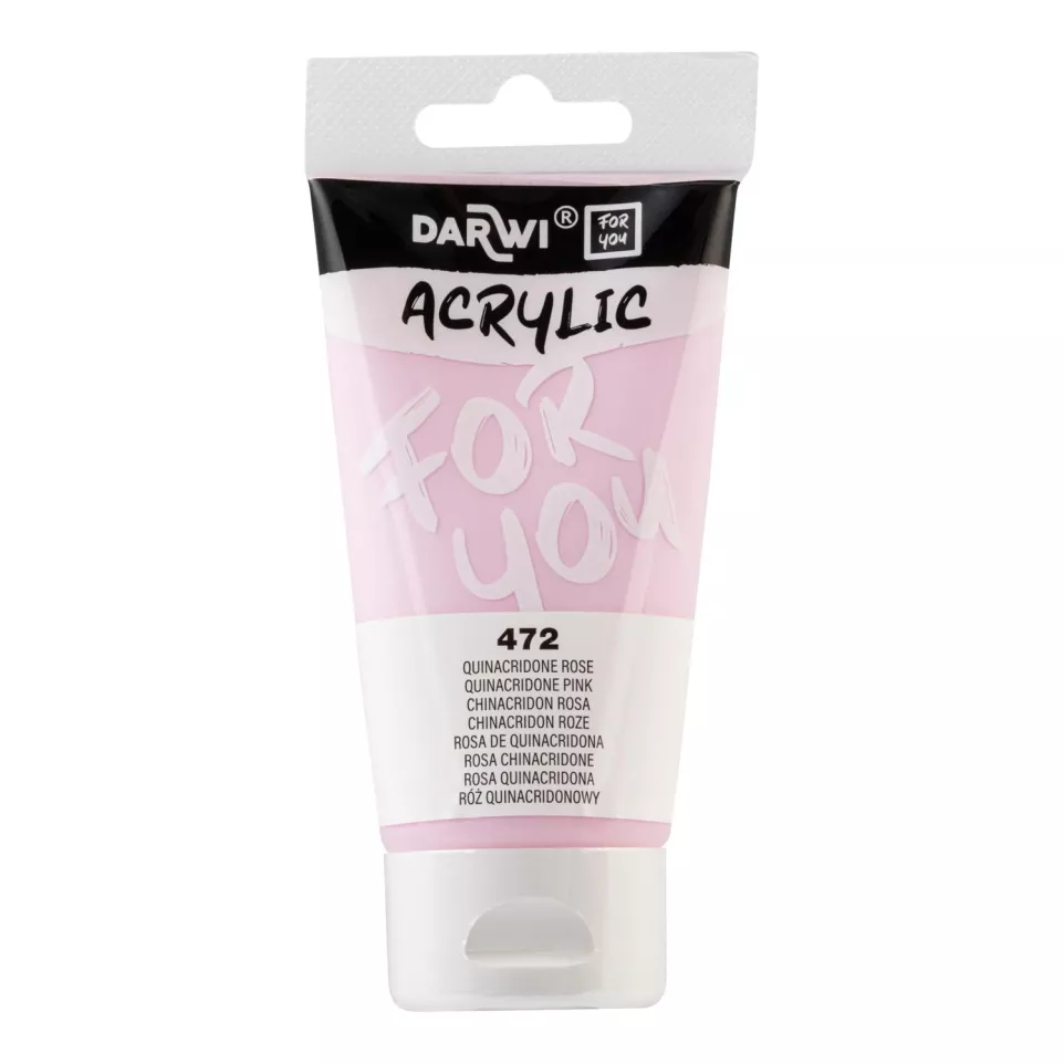 DFY Acrylic Quinacridone pink 75ml-/ Pc.