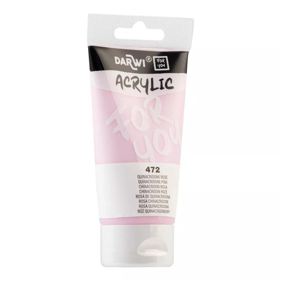 DFY Acrylic Quinacridone pink 75ml-/ Pc.