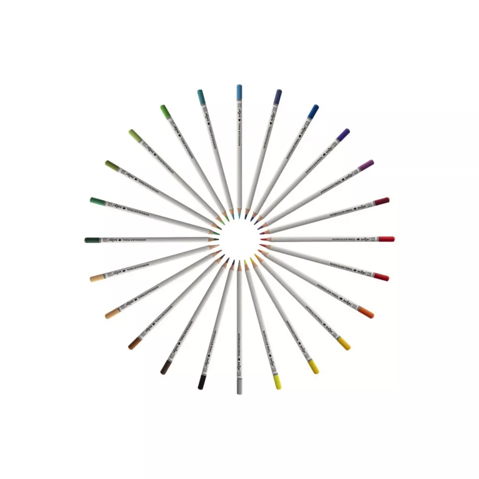 DFY 24 watercolour pencils-/ Pc.