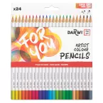 DFY 24 crayons couleurs Beaux-Arts-/ Pce