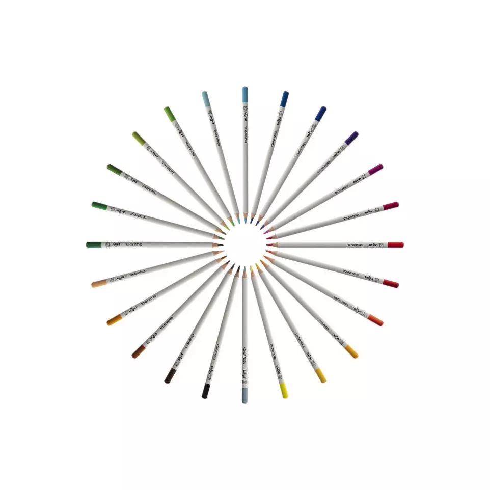 DFY 24 crayons couleurs Beaux-Arts-/ Pce