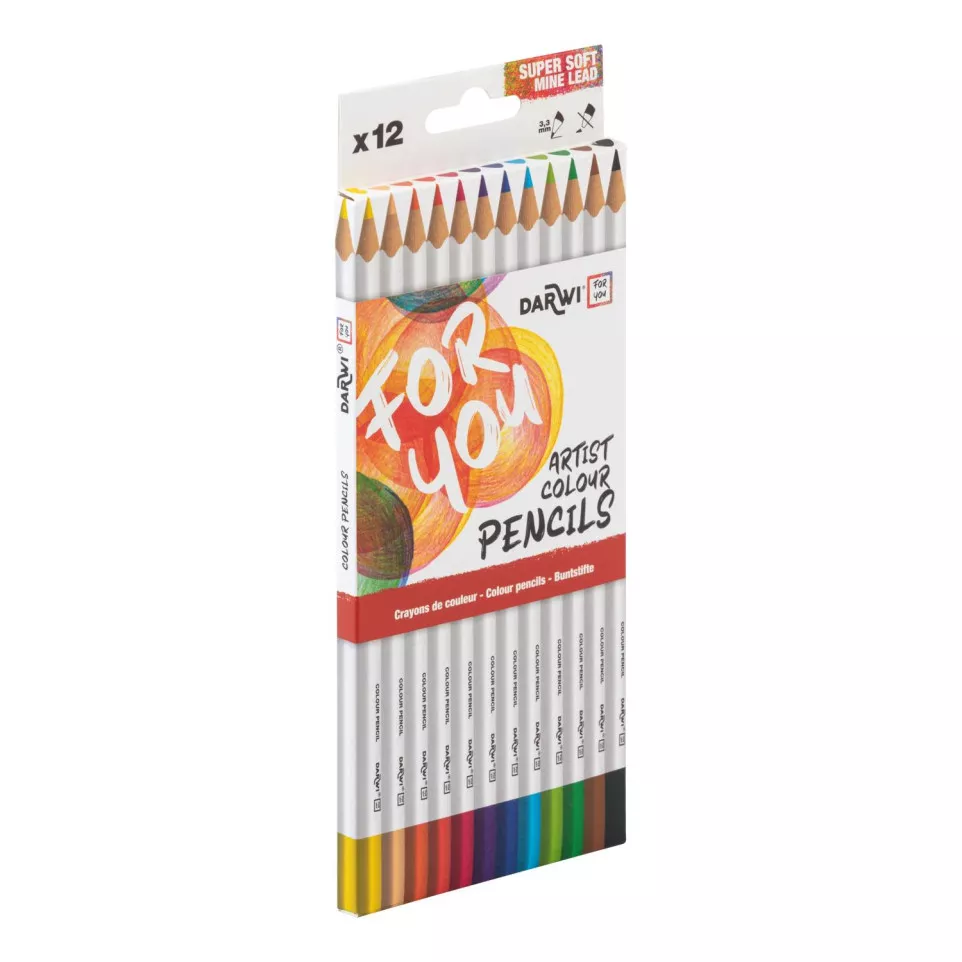 DFY 12 Fine Art coloured pencils-/ Pc.