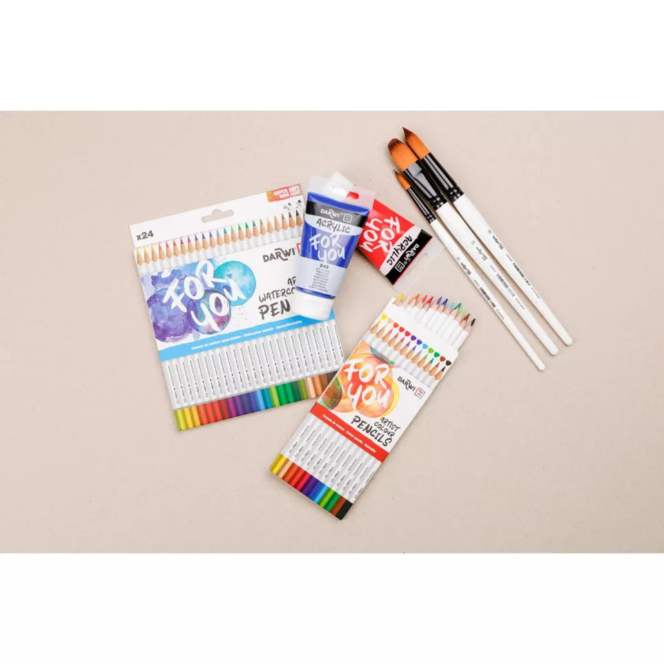 DFY 12 crayons couleurs Beaux-Arts-/ Pce