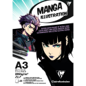 Manga illustratieblok 20bl A3 250g-/ St.