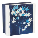 Cyanotype Square Boxes Set of 3/ Pc.
