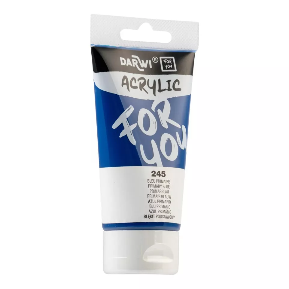 DFY Acryl primair blauw 75ml-/ St.