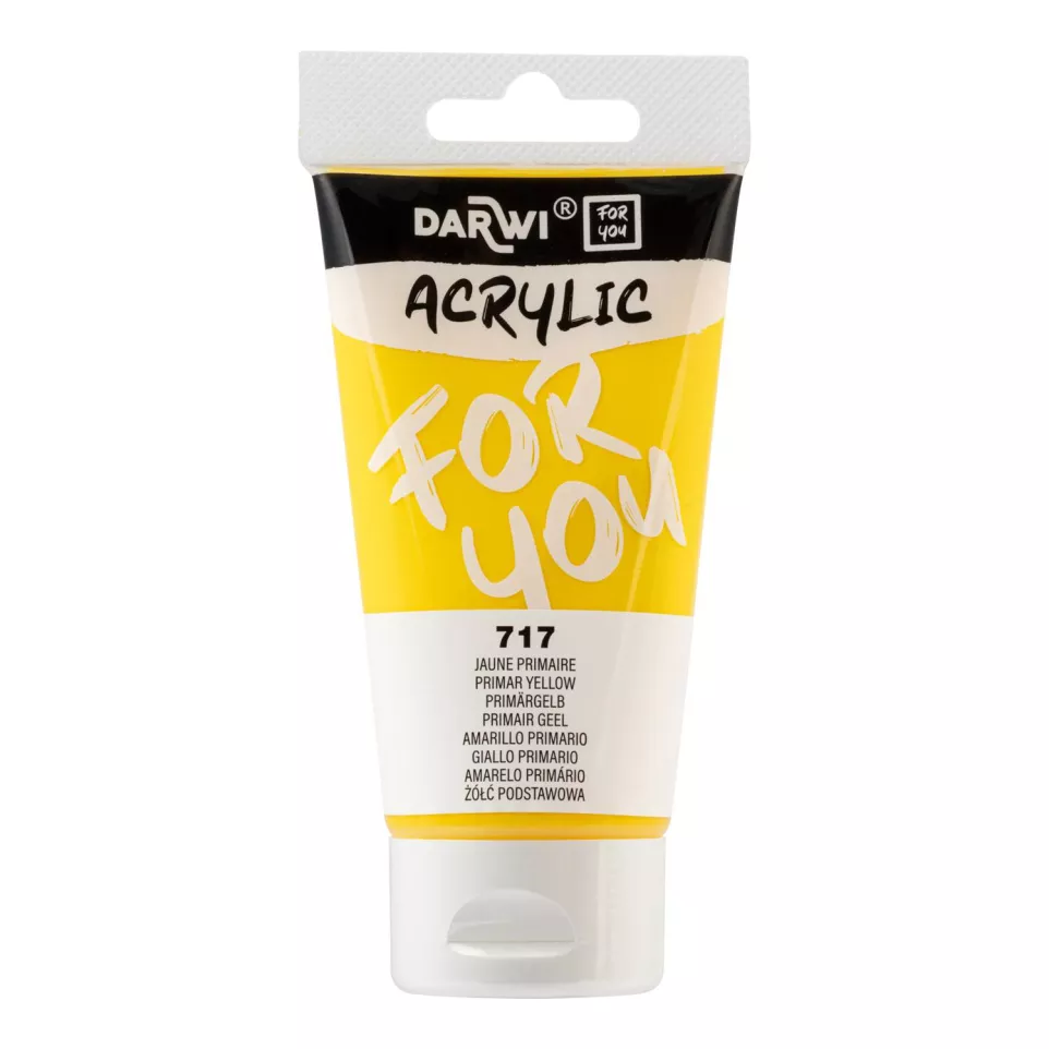 DFY Acryl primair geel 75ml-/ St.
