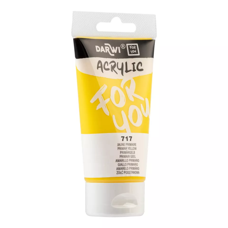 DFY Acryl primair geel 75ml-/ St.