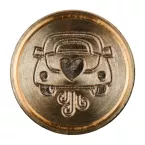 PASTILLE LAITON SUR BROCHE 24mm/ Pce