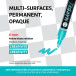 Marbel Marker - 6 mm - Medium Chisel Tip/ Pc.