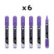MARBEL marker 6mm violet N°900-/ St.