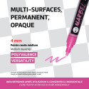 Marbel Marker - 4 mm - Medium Round Tip/ Pc.