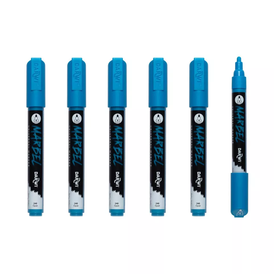 Marbel Marker - 4 mm - Medium Round...