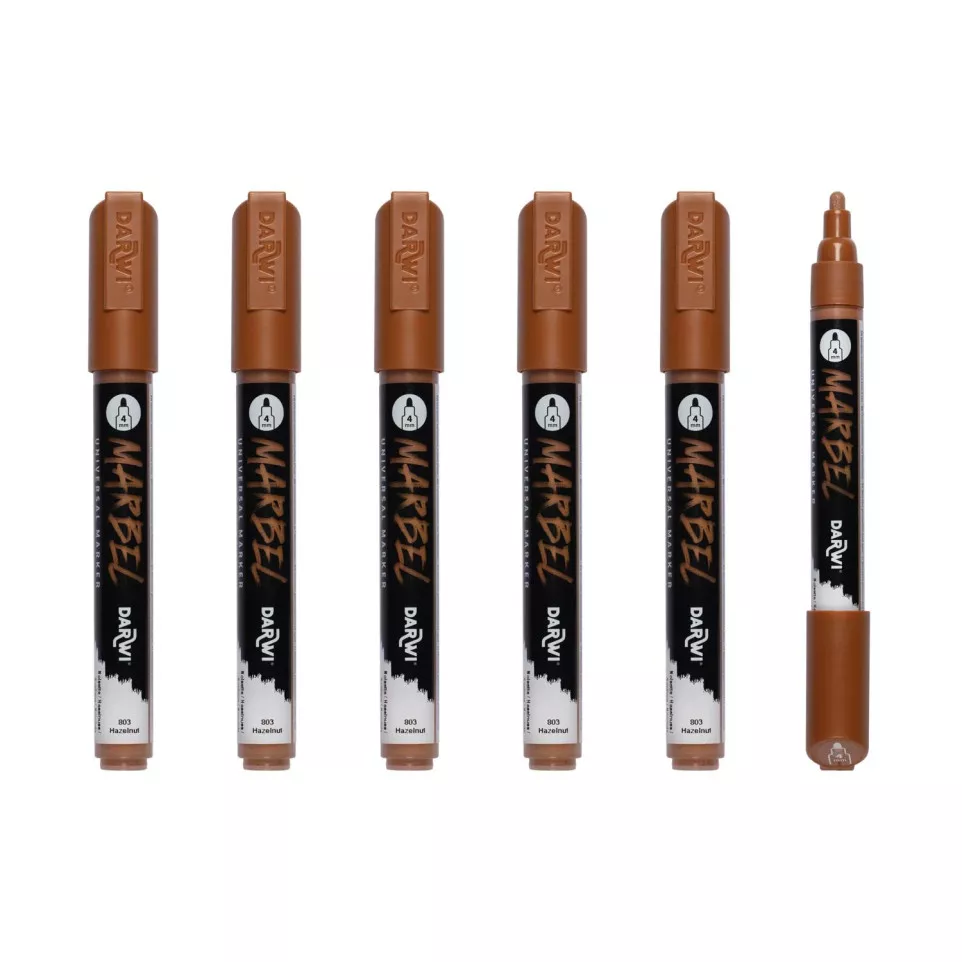 Marbel Marker - 4 mm - Medium Round...