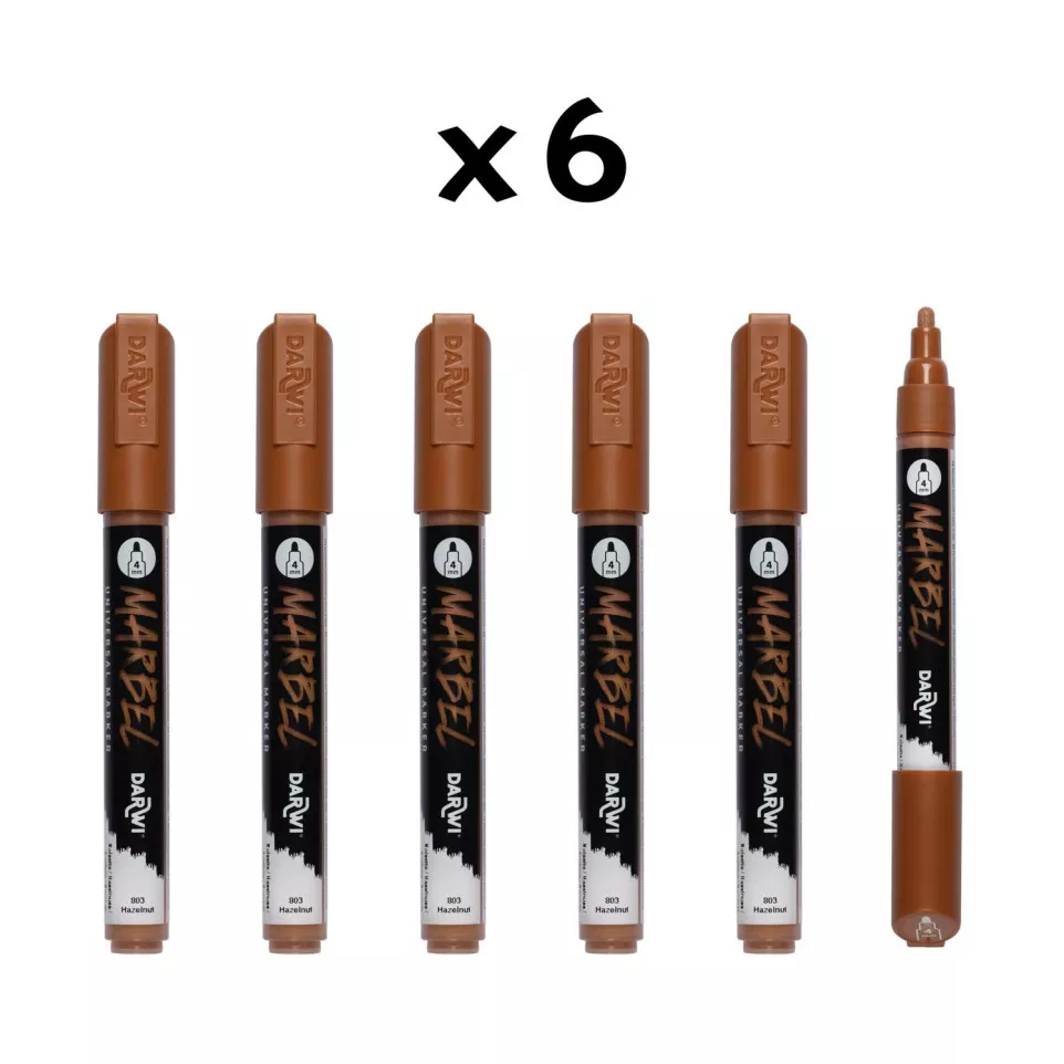MARBEL marker 4mm hazelnoot N°803-/ St.