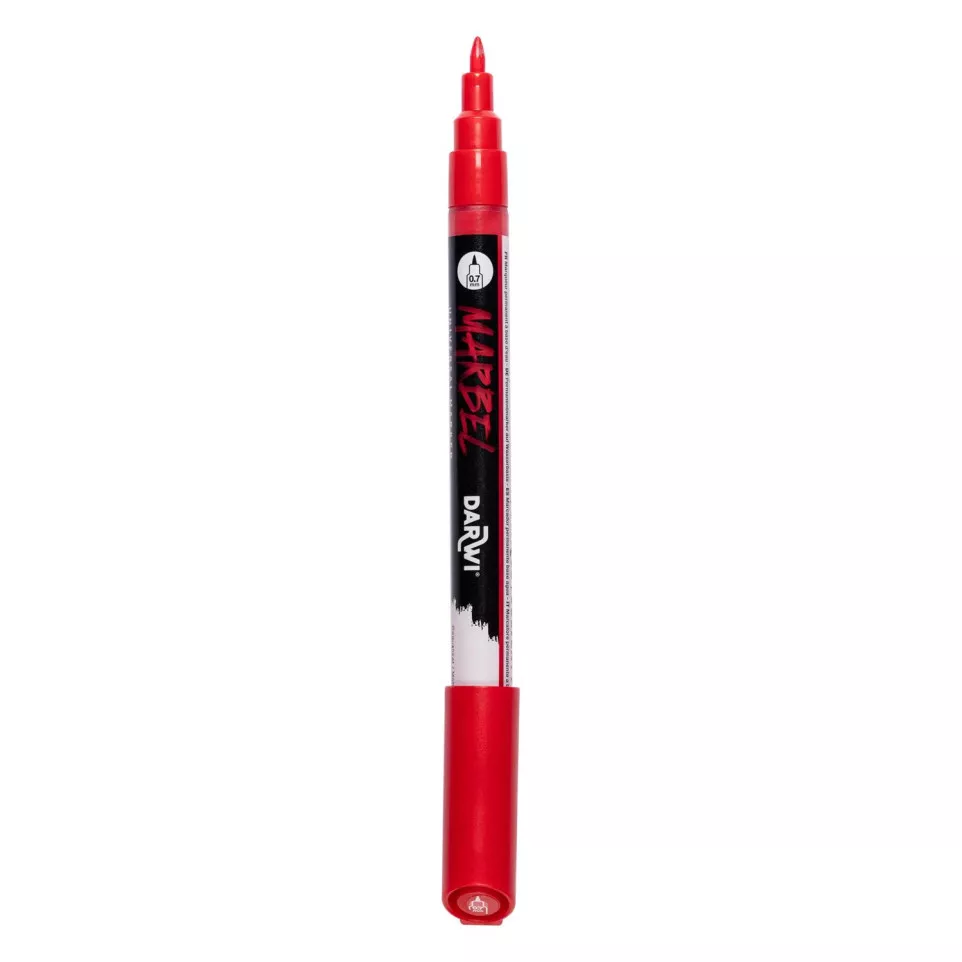 MARBEL marker 0,7mm klaproos...
