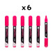 Marbel Marker - 4 mm - Medium Round Tip - Neon/ Pc.