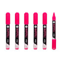 Marbel Marker - 4 mm - Medium Round Tip - Neon/ Pc.