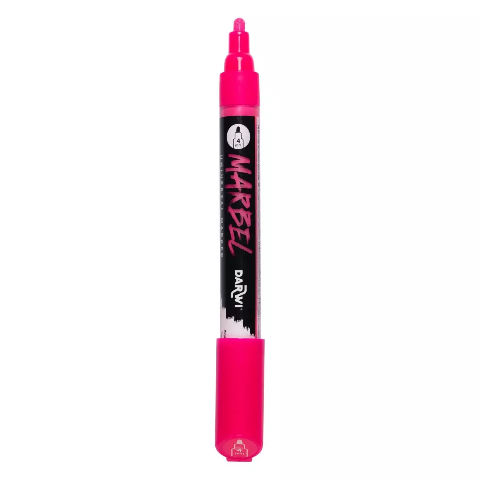 MARBEL marker 4mm fluo roze N°488-/ St.