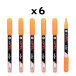 Marbel Marker - 2 mm - Fine Conical Tip - Neon/ Pc.