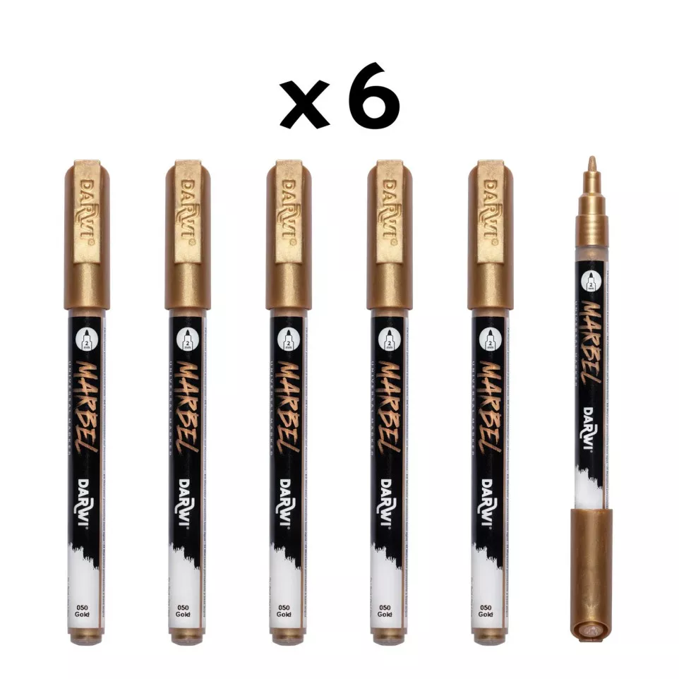 MARBEL marker 2mm goud N°050-/ St.