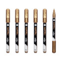 Marbel Marker - 2 mm - Fine Conical Tip - Metallic/ Pc.