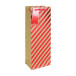 Clairefontaine Brown Kraft Bottle Gift Bag 3 Pack assorted designs/ Pc.