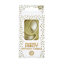 Clairefontaine Number 9 Birthday Candle Gold/ Pc.