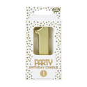 Clairefontaine Number 1 Birthday Candle Gold/ Pc.