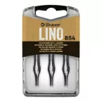 Brause Wide Lino Cutter V Shaped x3 N°854/ Pc.