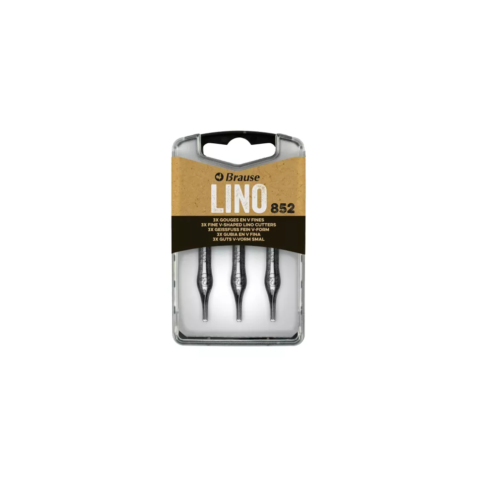 Boîte 3 Gouges en V fine (n°852)/ Pce