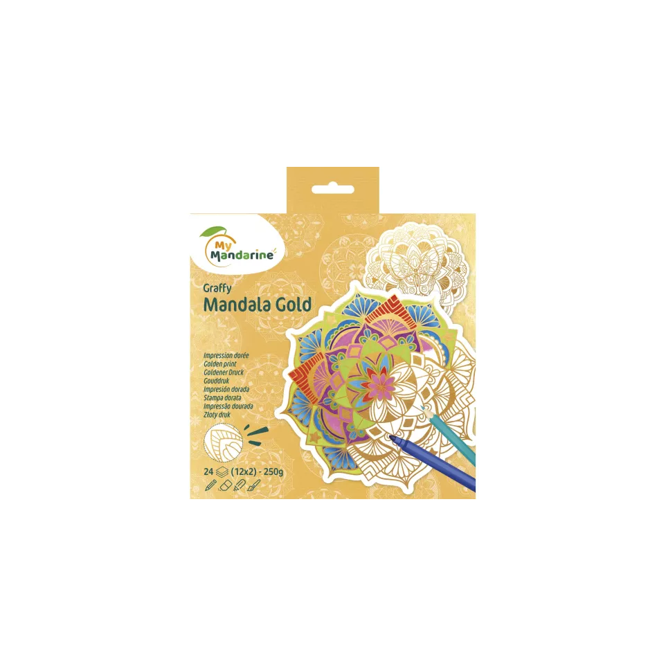 Graffy Mandala, Goud-/ St.