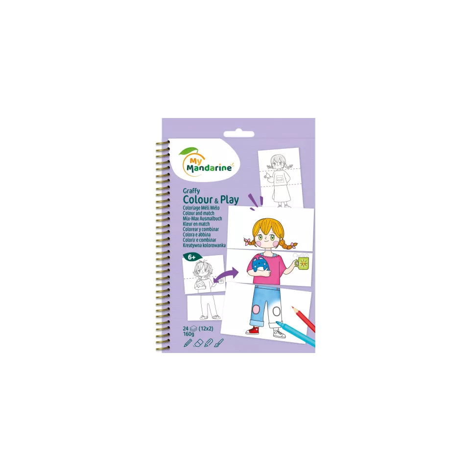 Graffy Colour & Play, Mode/ Pce