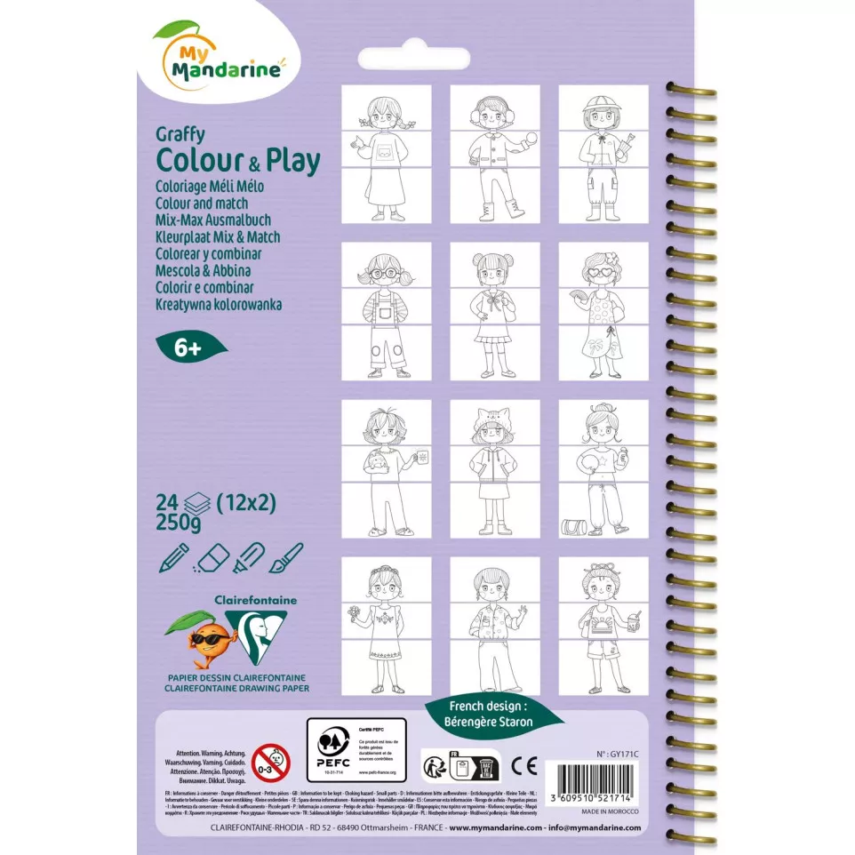 Graffy Colour & Play, Mode-/ St.