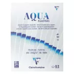 Aqua Essentials 12 Assorted Watercolour Papers 18x24/ Pc.